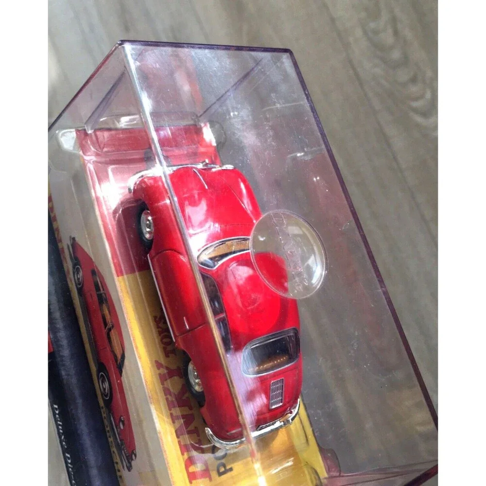 NEW Dinky Toys Porsche 356A Deluxe Die Cast Red DY25/b 2006 - Picture 11 of 14